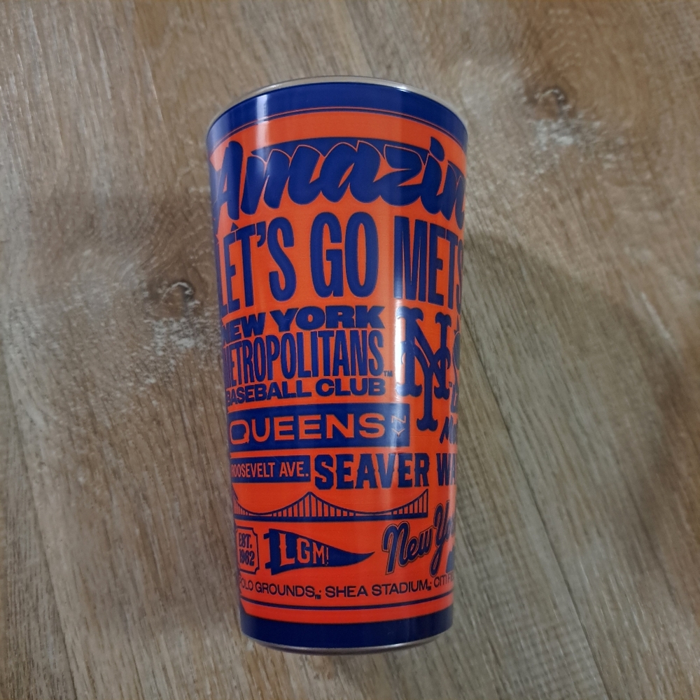 Whirley New York Mets 2025 Hard Plastic Souvenir Beer Cup